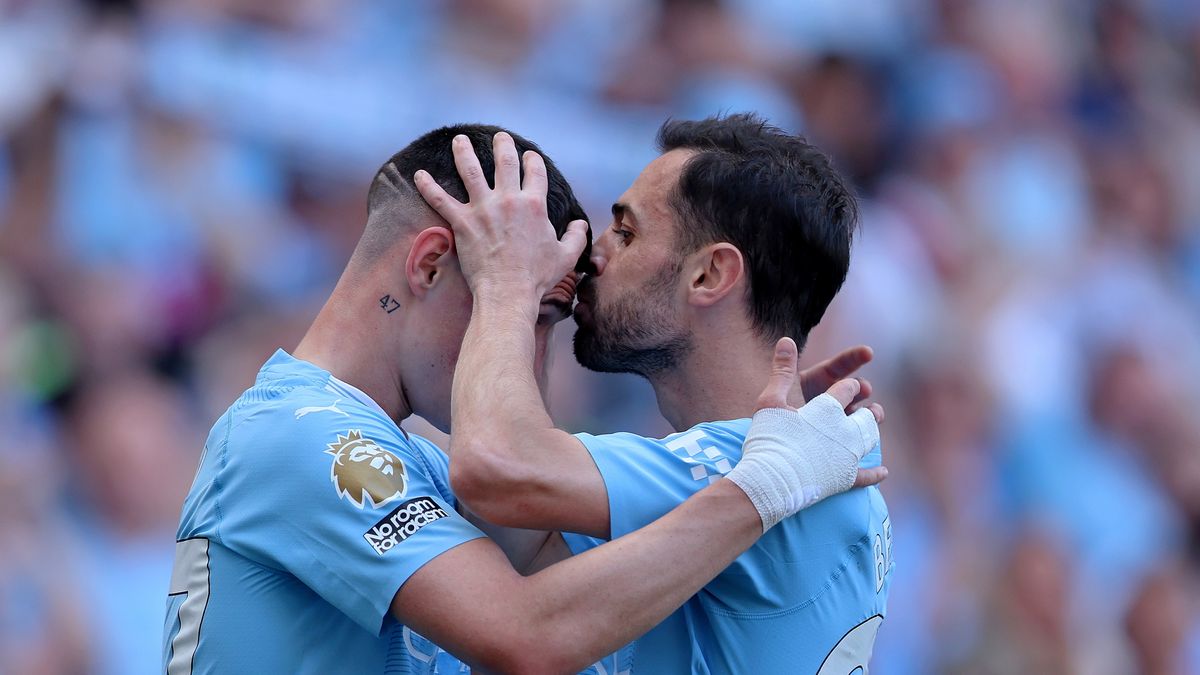 PAP/EPA / PAP/EPA/ASH ALLEN / Manchester City obronił mistrzostwo Anglii