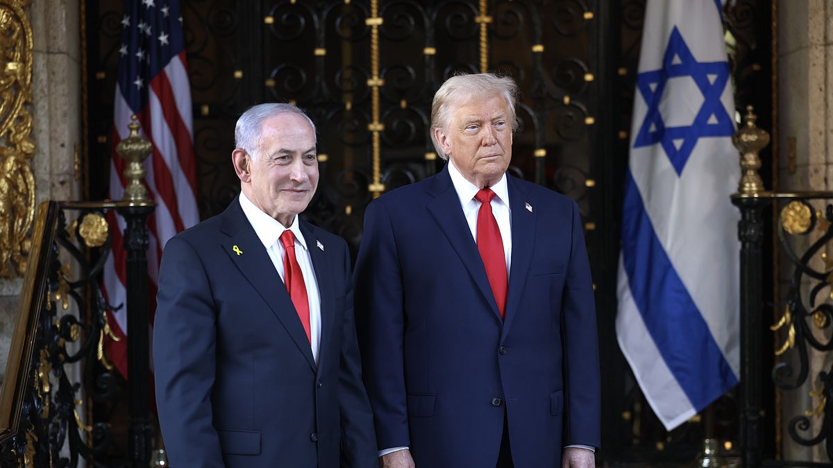 Benjamin Netanjahu i Donald Trump