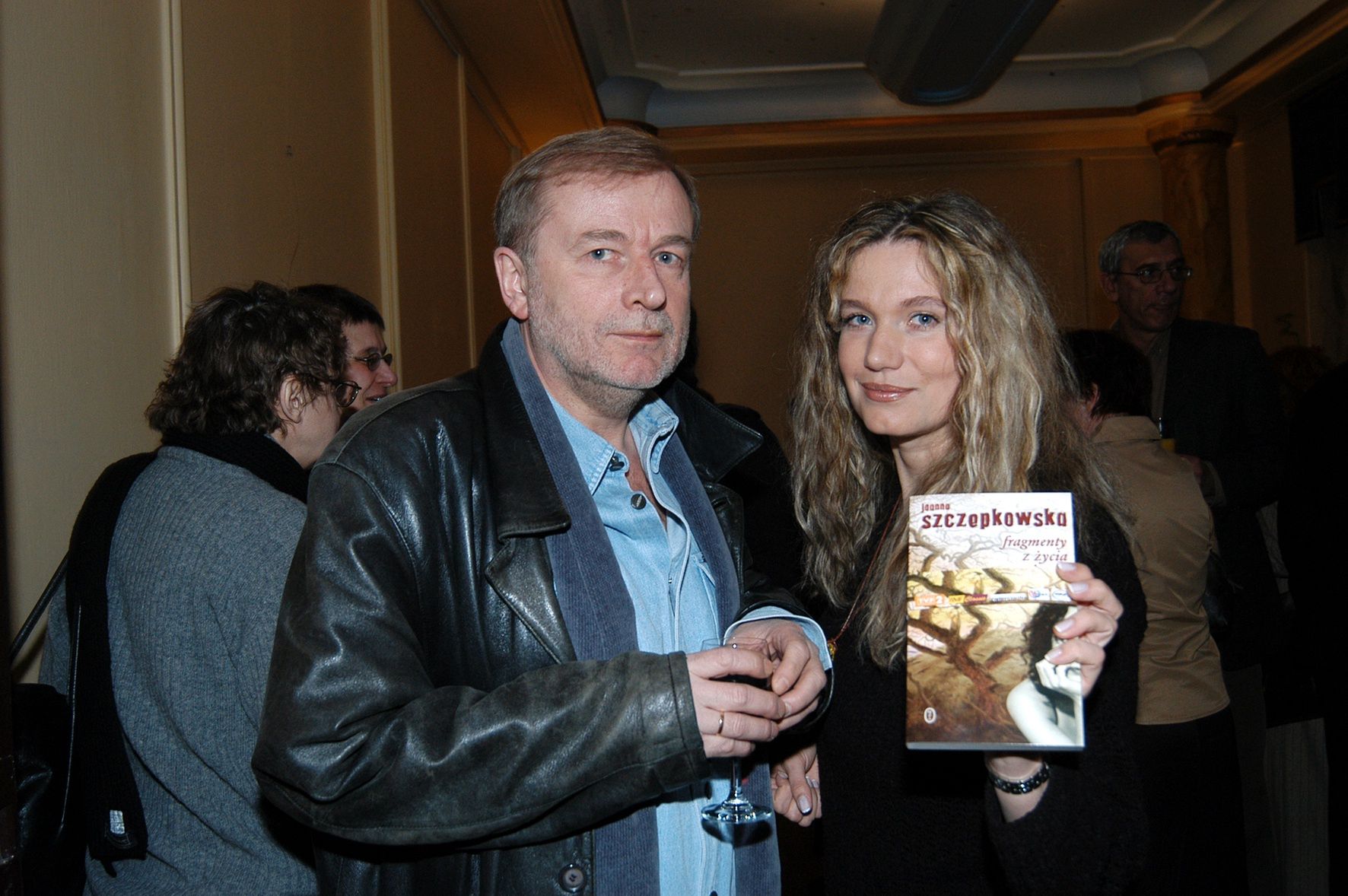 Janusz Anderman i Joanna Trzepiecińska w 2004 roku