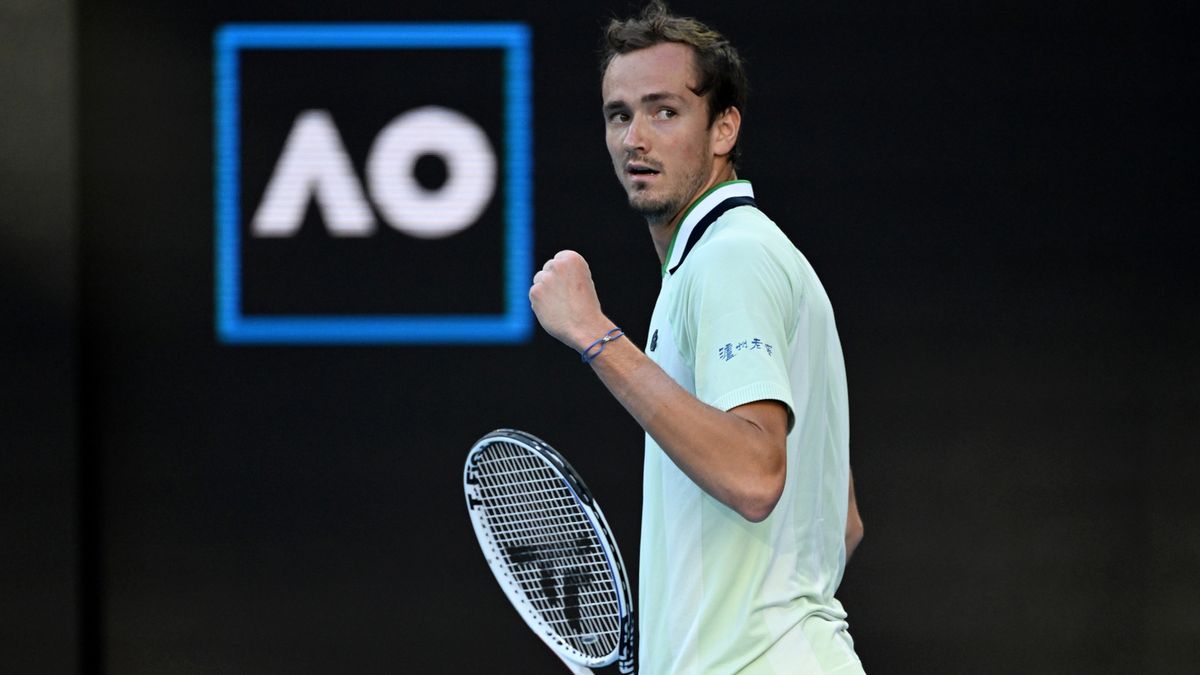 PAP/EPA / DEAN LEWINS / Na zdjęciu: Danił Miedwiediew