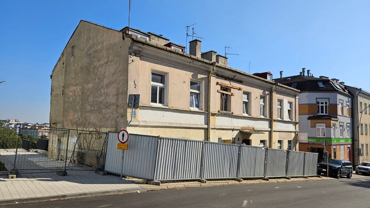 Kamienica przy ul. Staszica 18 przeznaczona do wyburzenia
