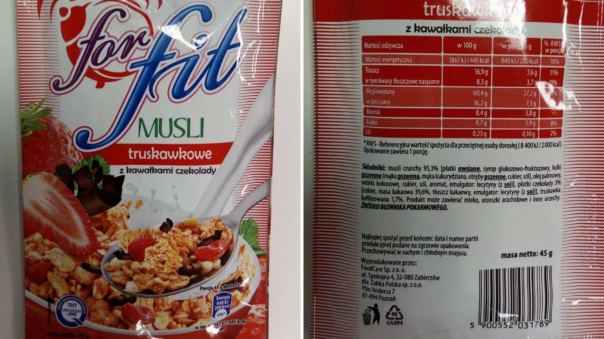 Musli For Fit to jedna z propozycji