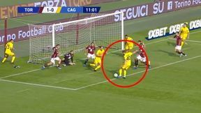 Serie A. Torino - Cagliari. Mógł być gol, jest asysta. Zobacz zagranie Sebastiana Walukiewicza