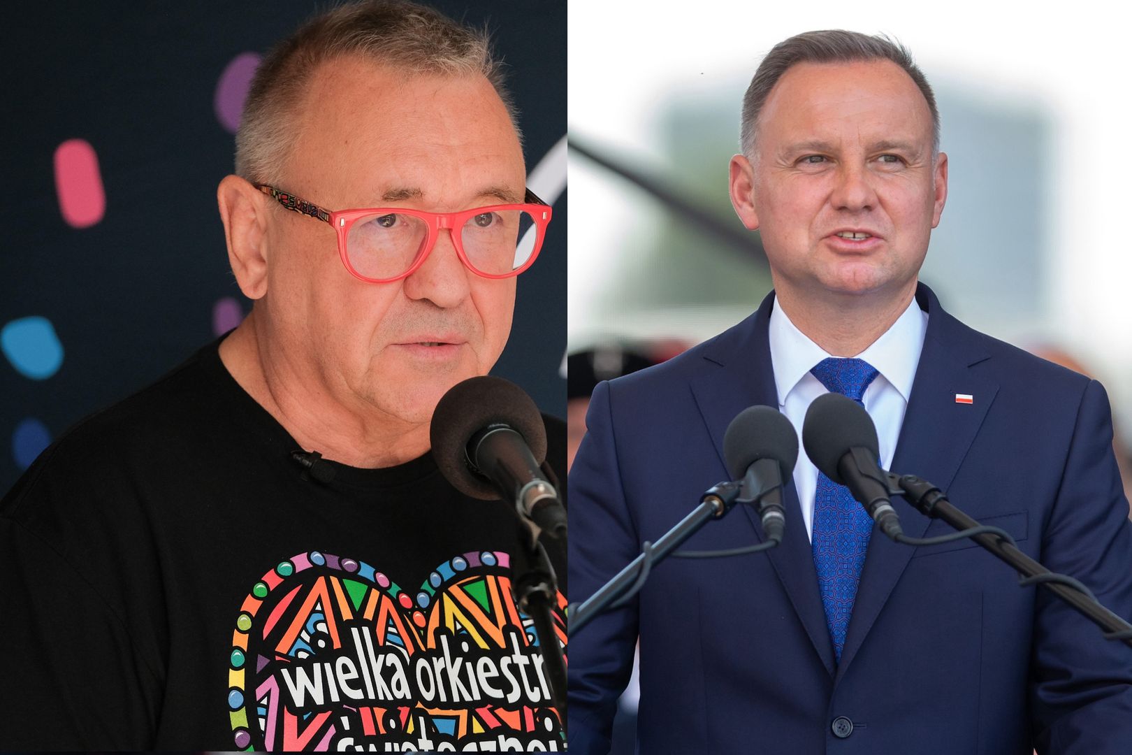 Andrzej Duda odpowiada Jerzemu Owsiakowi. Stanowcze słowa