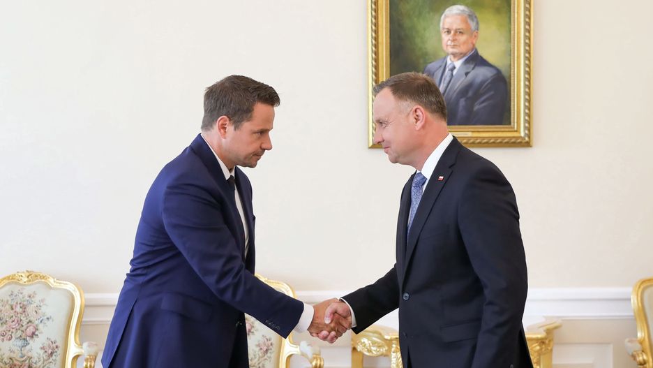Rafał Trzaskowski i Andrzej Duda