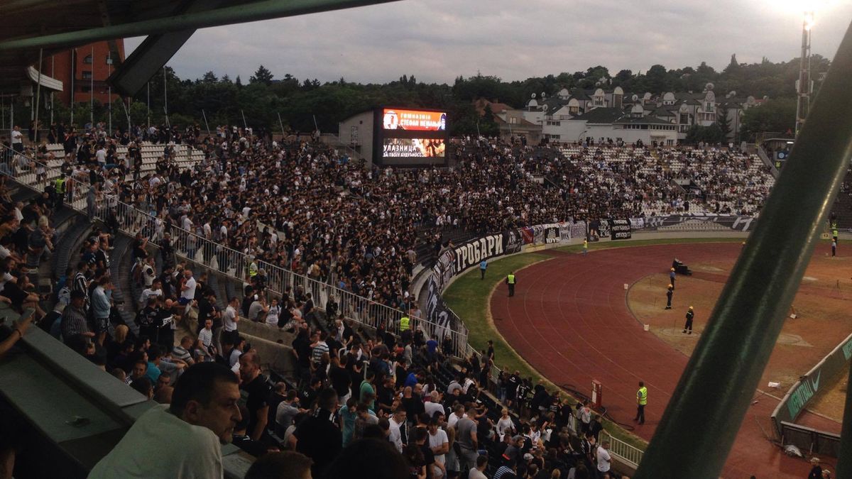 WP SportoweFakty / Bartosz Zimkowski / Stadion Partizana Belgrad