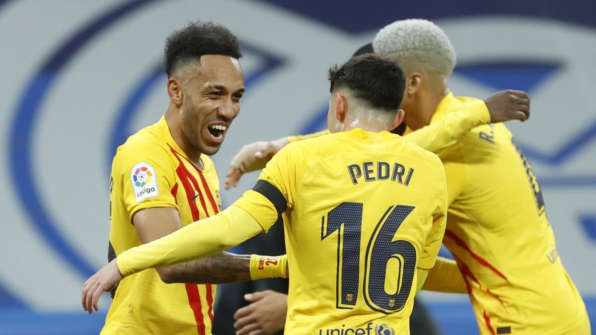 PAP/EPA / Juanjo Martin / Radość FC Barcelony