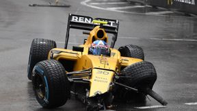 Poważny wypadek na początek w Renault. Jolyon Palmer bez obrażeń