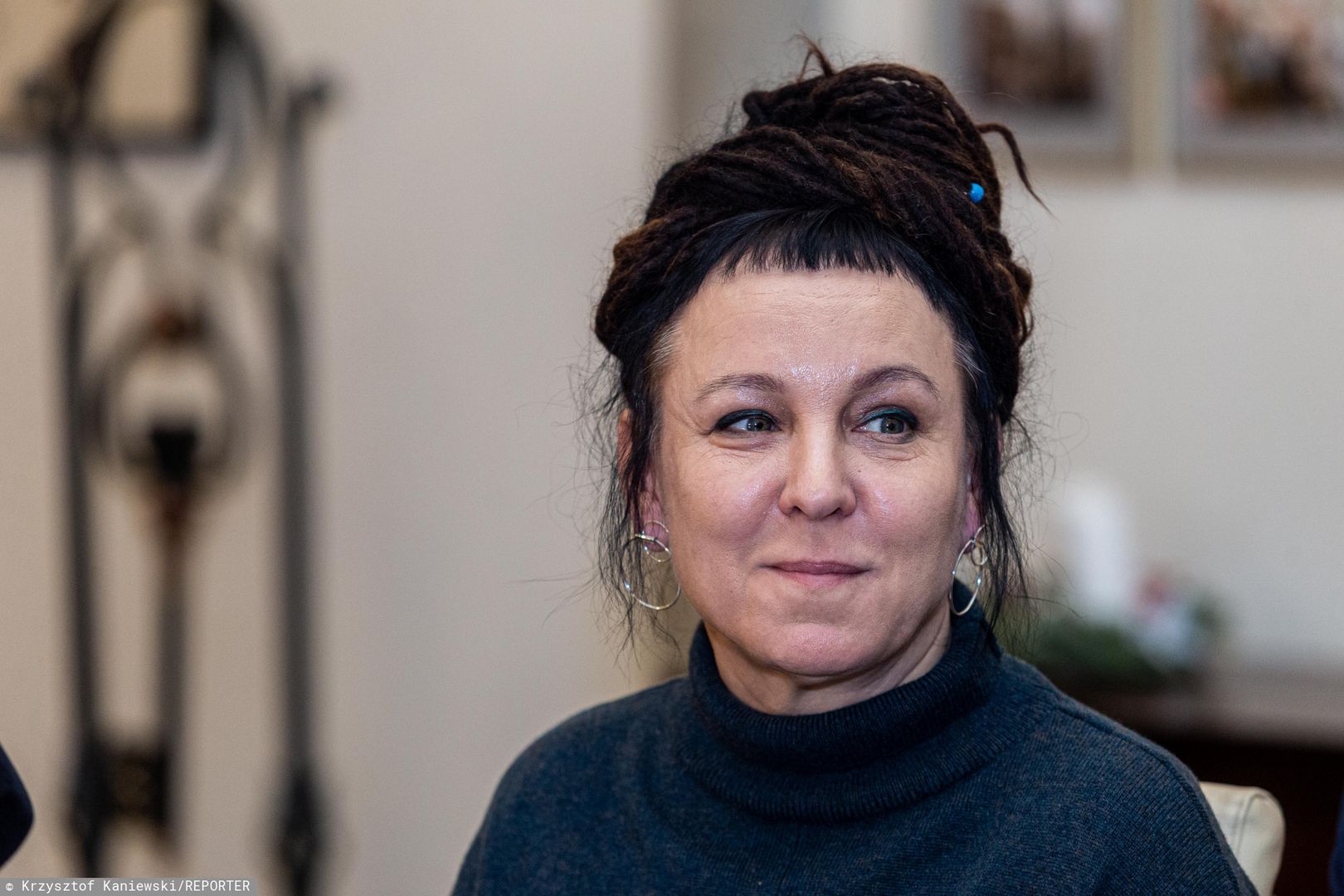 Olga Tokarczuk w Sztokholmie: "Nie węgiel, nie ropa naftowa, tylko właśnie literatura ma potencjał"