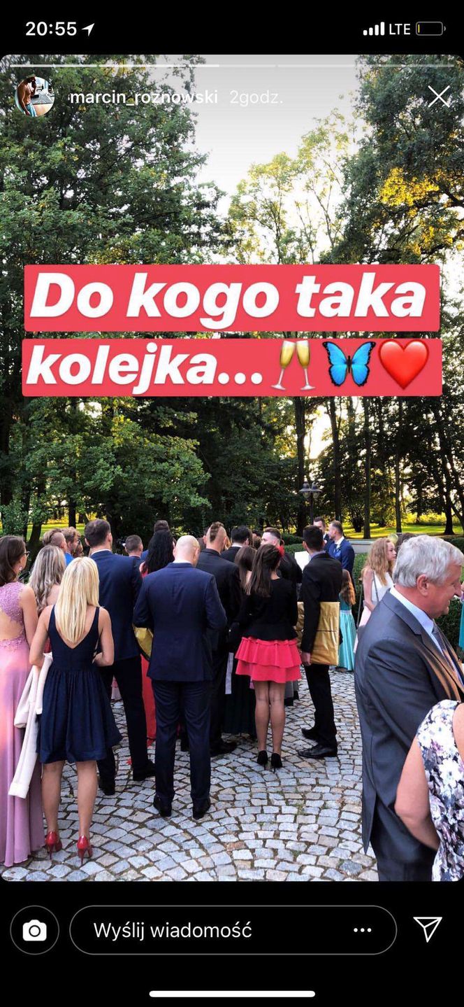 Goście na ślubie Rafała Maślaka i Kamili Nicpoń