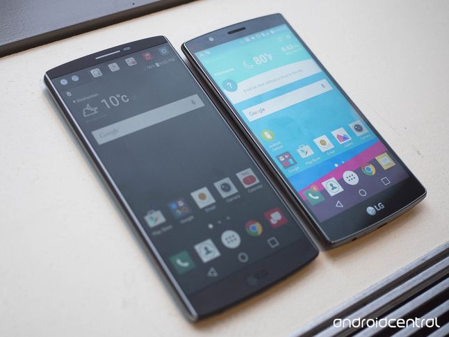 LG V10 i LG G5 - źródło: http://www.androidcentral.com/