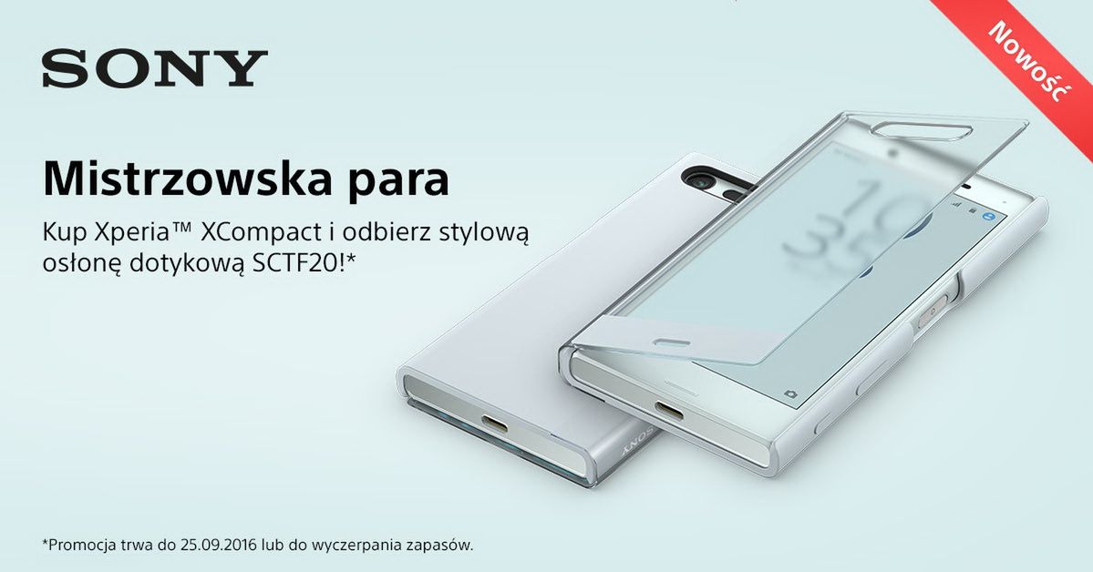 Mistrzowska Para: pierwsze rozdanie! Rusza przedsprzedaż smartfonów Sony Xperia XCompact #prasówka