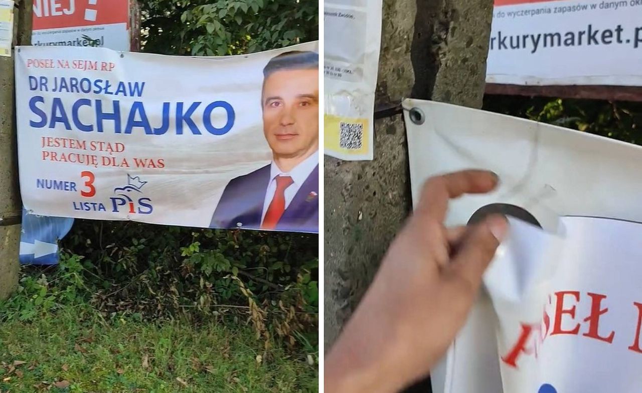 Mieszkaniec Żdanowa koło Zamościa zawstydził kandydata PiS-u