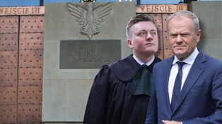 "Nie mam z tym problemu". Tusk odpowiada obrońcy Romanowskiego
