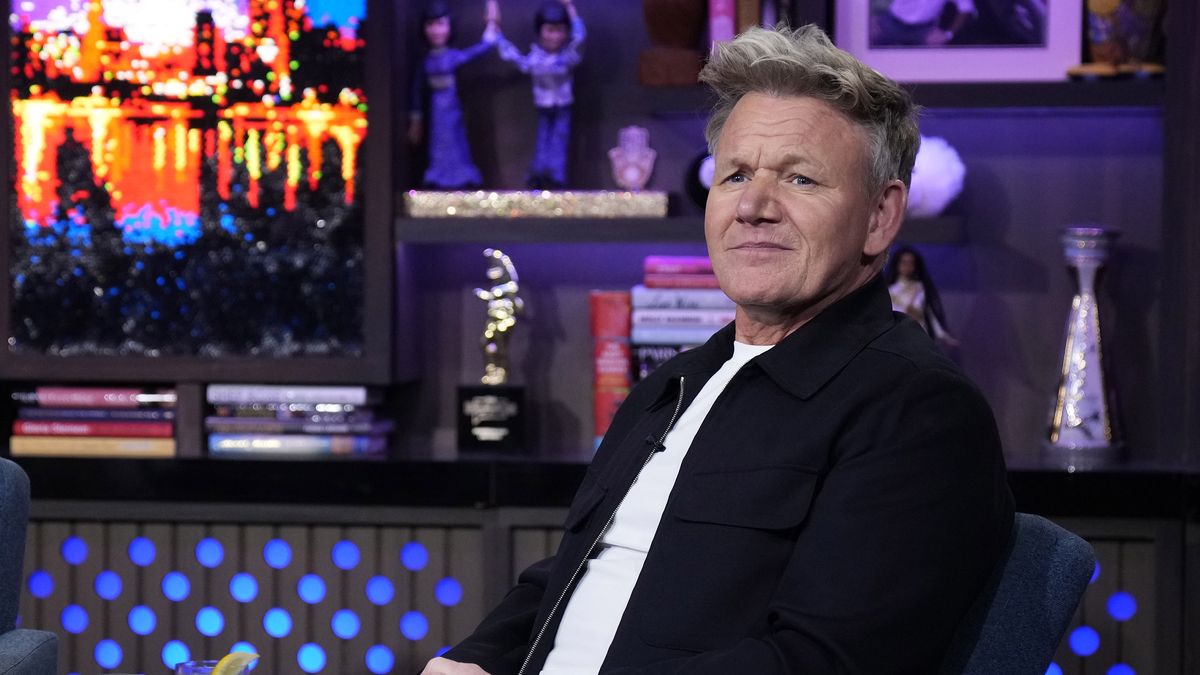 WATCH WHAT HAPPENS LIVE WITH ANDY COHEN -- Episode 21086 -- Pictured: Gordon Ramsay -- (Photo by: Charles Sykes/Bravo via Getty Images)