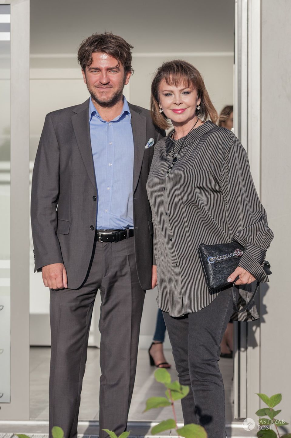 Bohdan Potocki i Izabela Trojanowska - otwarcie Kliniki Młodości