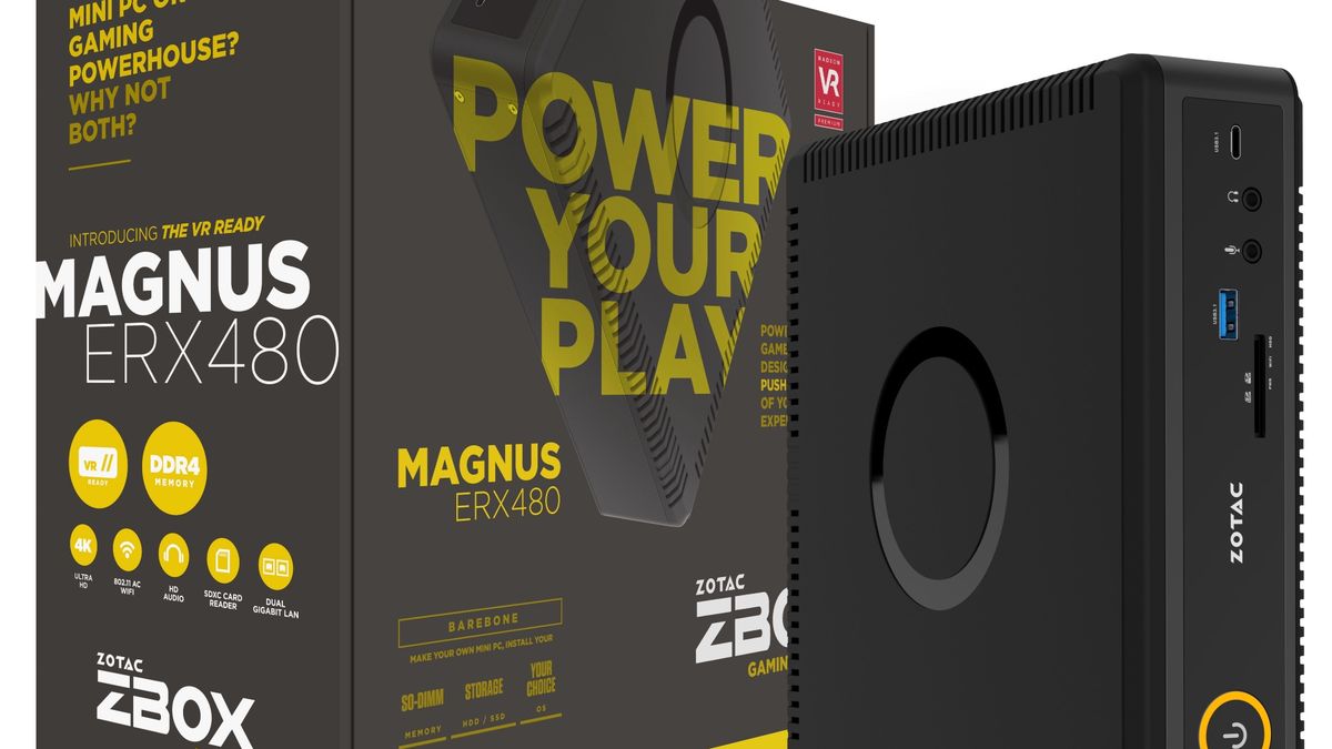 Zotac ZBOX Magnus ERX480: pierwszy na świecie mini PC z Radeonem RX 480 1