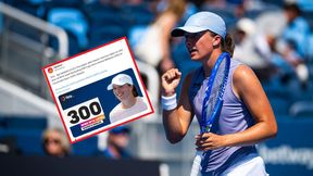 Jubileusz Igi Świątek. Lepsza jest tylko legenda