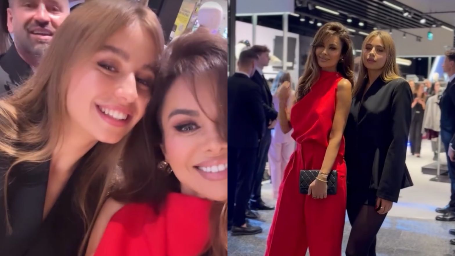 Natalia Siwiec i Oliwia Bieniuk na evencie