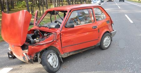 95-latek stracił prawo jazdy za spowodowanie wypadku