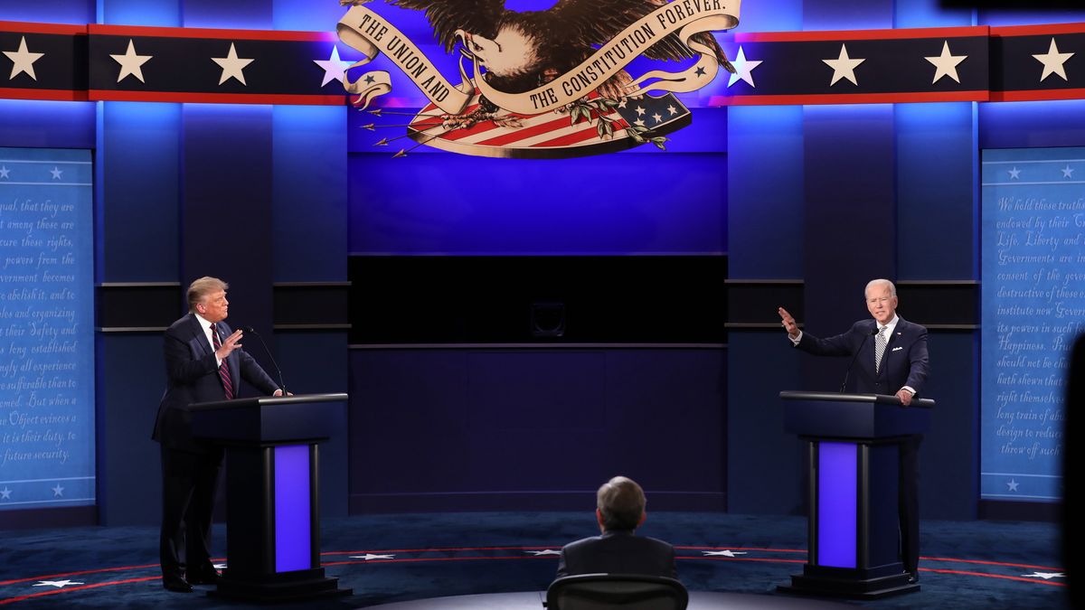 Joe Biden i Donald Trump mają za sobą ostrą debatę