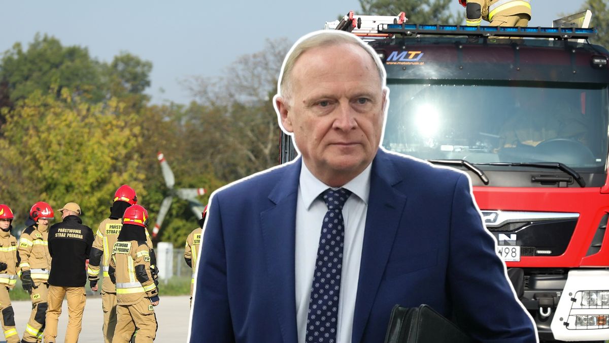 Pożar stacji Starlinków. Wiceszef MSWiA: „To było podpalenie”