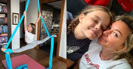 Martyna Wojciechowska prezentuje powietrzne akrobacje córki: "Powiedziała, że mnie też nauczy. Nie wiem, jak to się skończy" (FOTO)