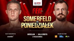 MMA. FEN 30. Oskar Somerfeld zmierzy się z Piotrem Poniedziałkiem