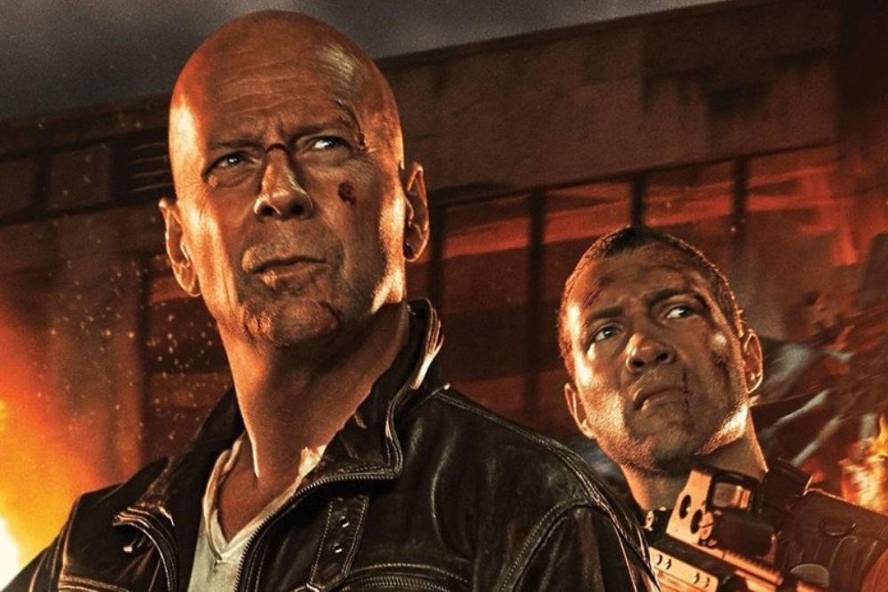 Twarzą filmu akcji "Szklana pułapka" jest Bruce Willis