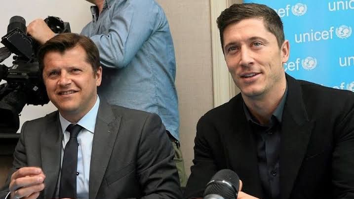 Cezary Kucharski oraz Robert Lewandowski