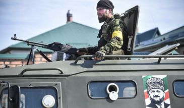 Kadyrowcy walczą w Ukrainie