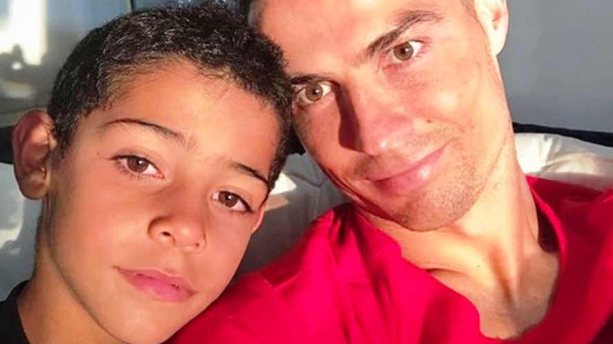 Zdjęcie okładkowe artykułu: Instagram / Na zdjęciu: Cristiano Ronaldo (z prawej) wraz ze swoim synem