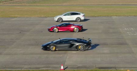 Tesla kontra ferrari i lamborghini. Wideo jest hitem sieci
