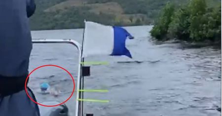 Przepłynął jezioro Loch Ness! Dokonał tego jako pierwszy Polak