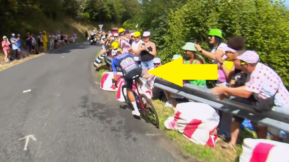 Twitter / LeTour / Na zdjęciu: Mathieu van der Poul