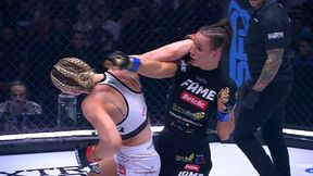 Fame MMA 11. Patrycja Wieja - Karolina Brzuszczyńska. "Way of Blonde" pokonała "Melady"