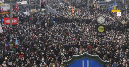 "Godne potępienia". Niemcy podsumowują gigantyczne protesty