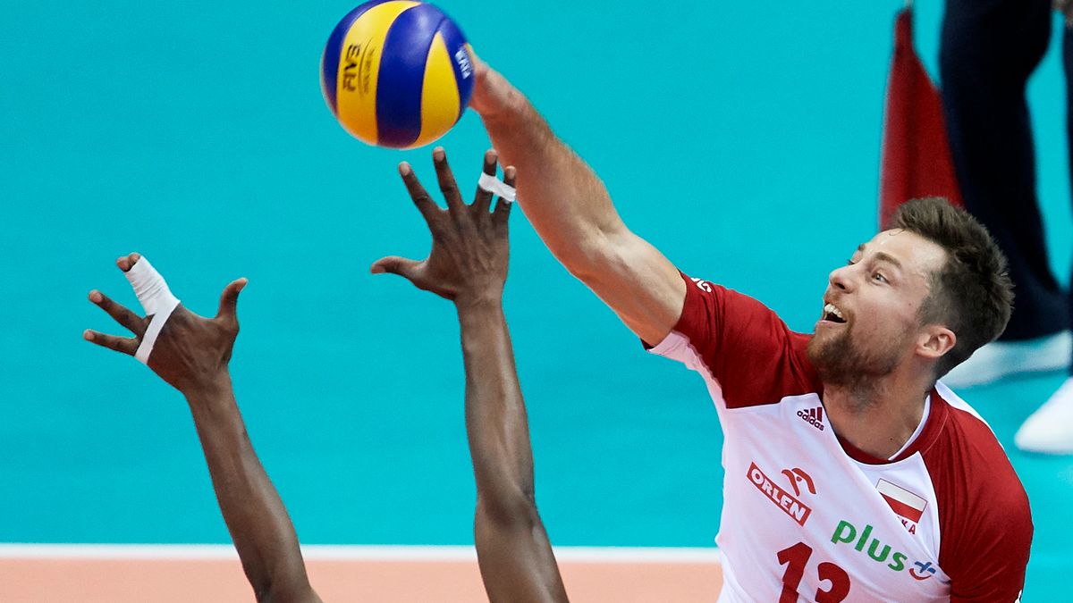 Getty Images / Adam Warżawa / Na zdjęciu: Michał Kubiak w ataku