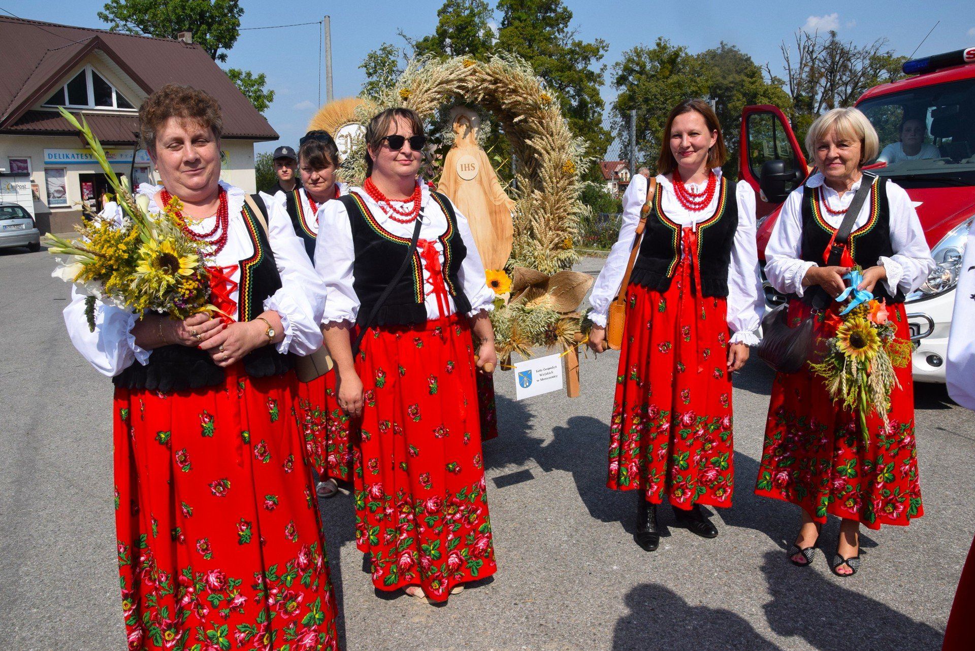 Dożynki w gminie Moszczenica