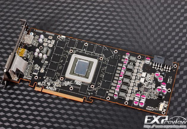 HIS Radeon R9 290X karta graficzna zdjęcie płytka drukowana