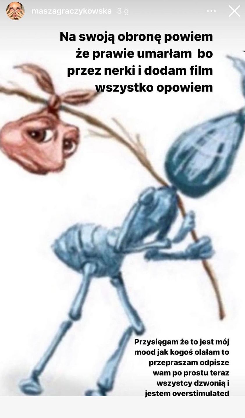 Masza po czterech miesiącach wyszła ze szpitala 