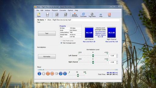 Sound Normalizer