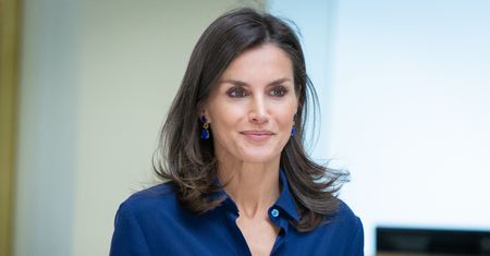 Królowa Letizia w sukience sprzed 40 lat. Należała do jej teściowej