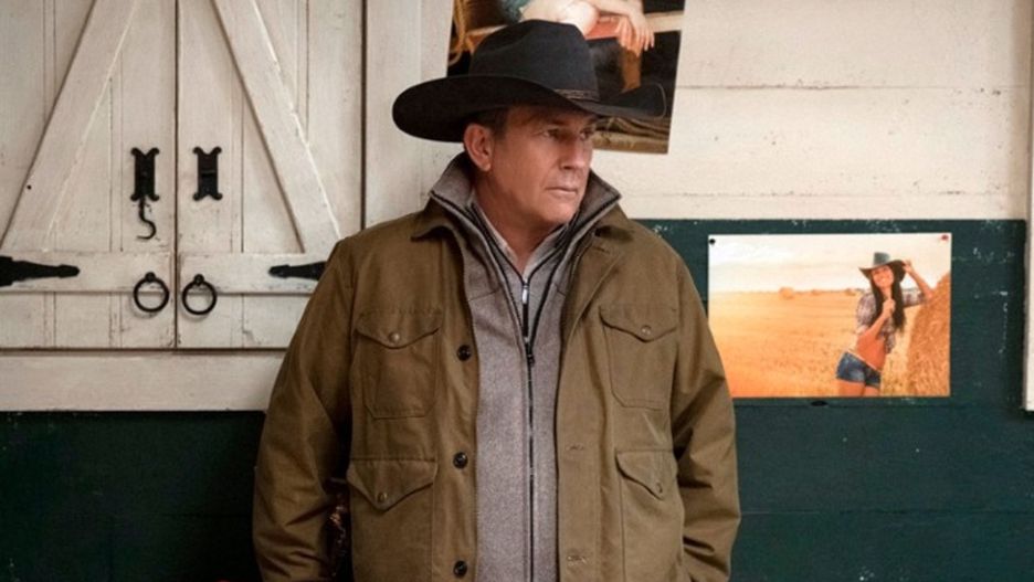 Kevin Costner na planie "Yellowstone"