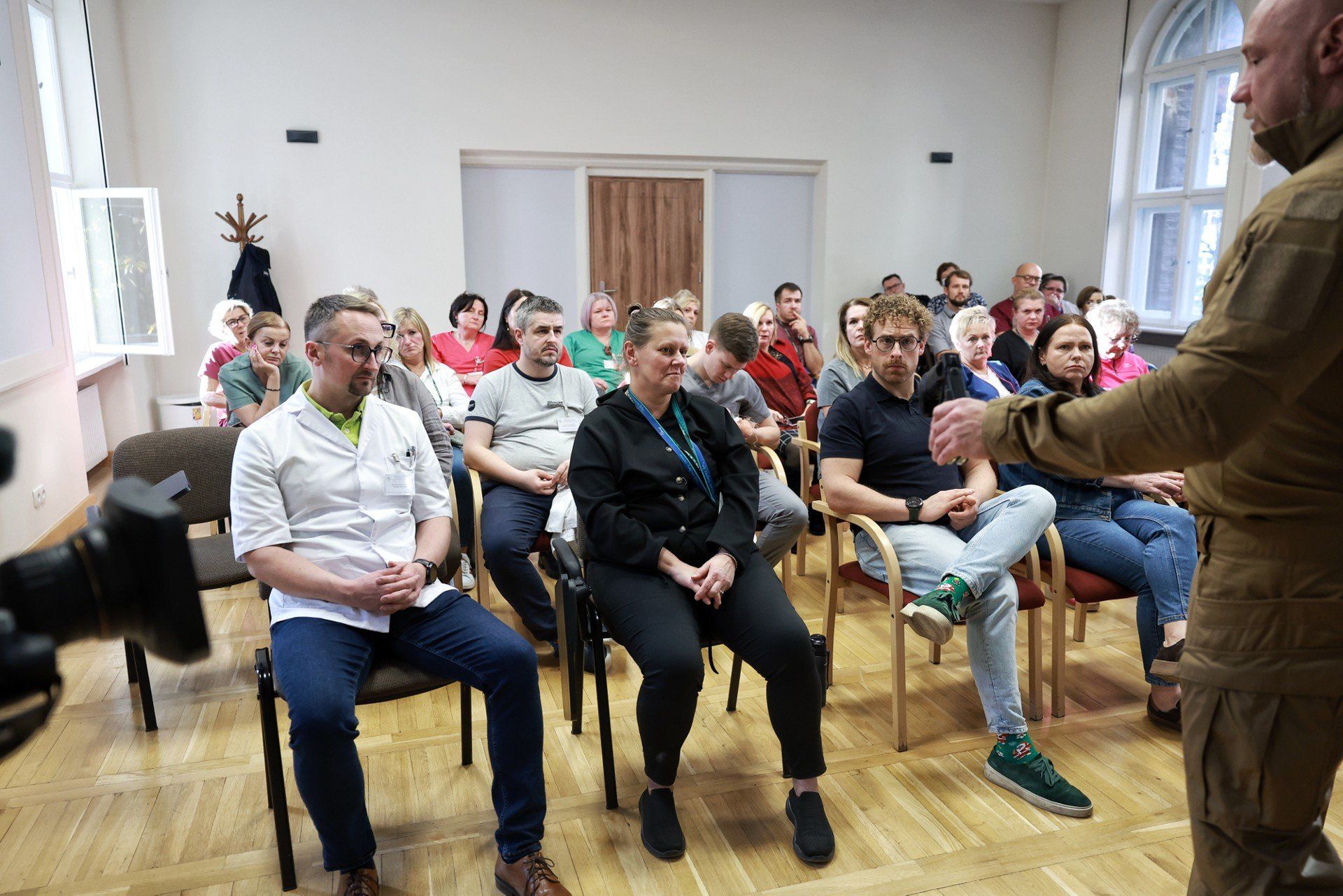 Szkolenie medyków w szpitalu W. Degi w Poznaniu