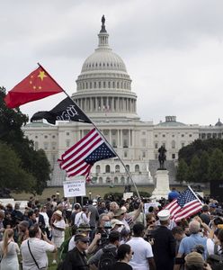Demonstracja przed Kapitolem. Potężna mobilizacja służb