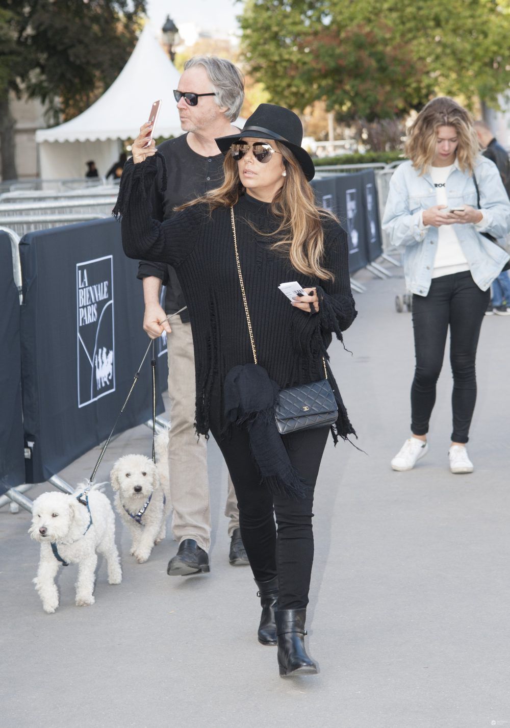 Eva Longoria na zakupach w Paryżu