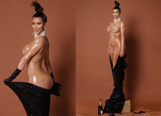 Kim Kardashian pokazała WSZYSTKO! "To mąż namówił mnie na sesję!"