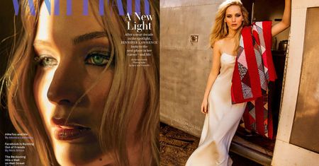 Jennifer Lawrence pozuje na "dziewczynę z sąsiedztwa"
