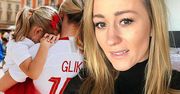 Już dziś mecz Polska-Japonia! Marta Glik kibicuje od samego rana w towarzystwie słodkiej córeczki! Zobaczcie jaka śliczna!